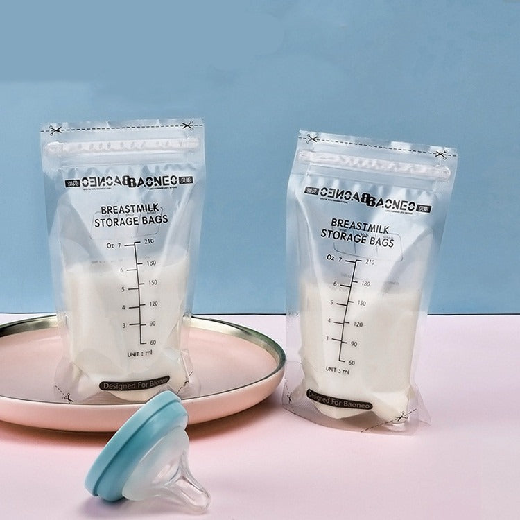 Breast Milk Storage Bags 210ml (Pack of 10)