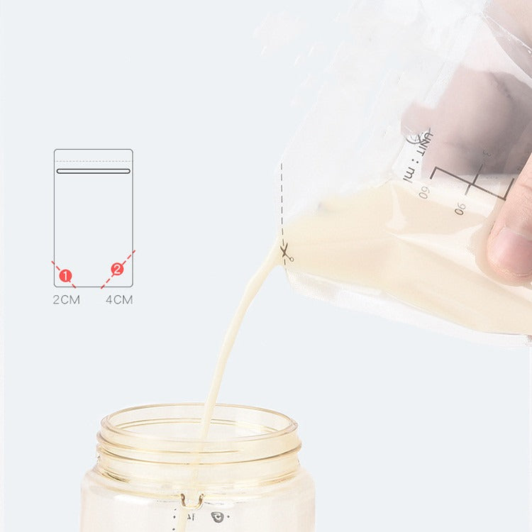 Breast Milk Storage Bags 210ml (Pack of 10)