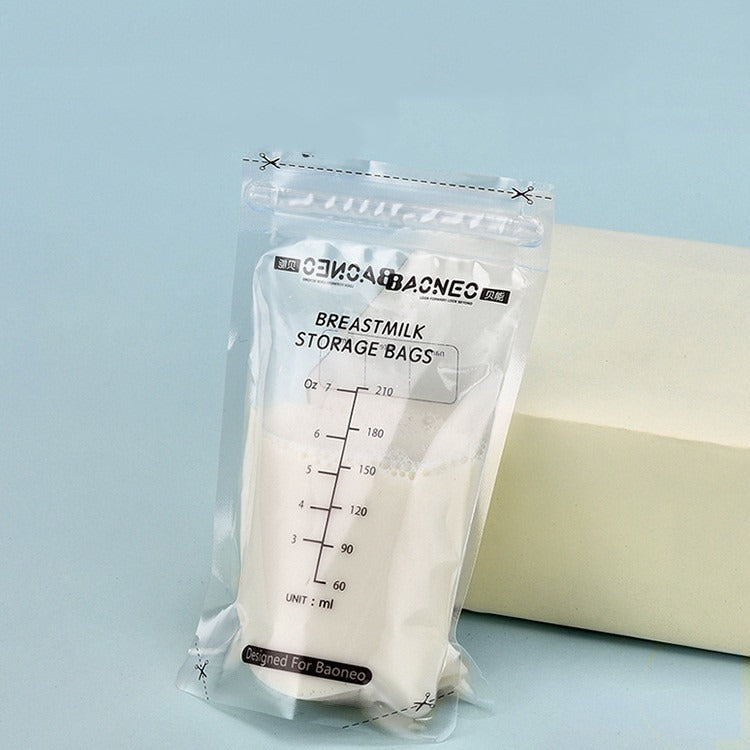 Breast Milk Storage Bags 210ml (Pack of 10)