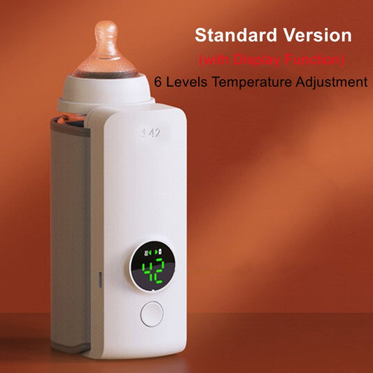 Portable Wireless Baby Bottle Warmer USB Rechargeable